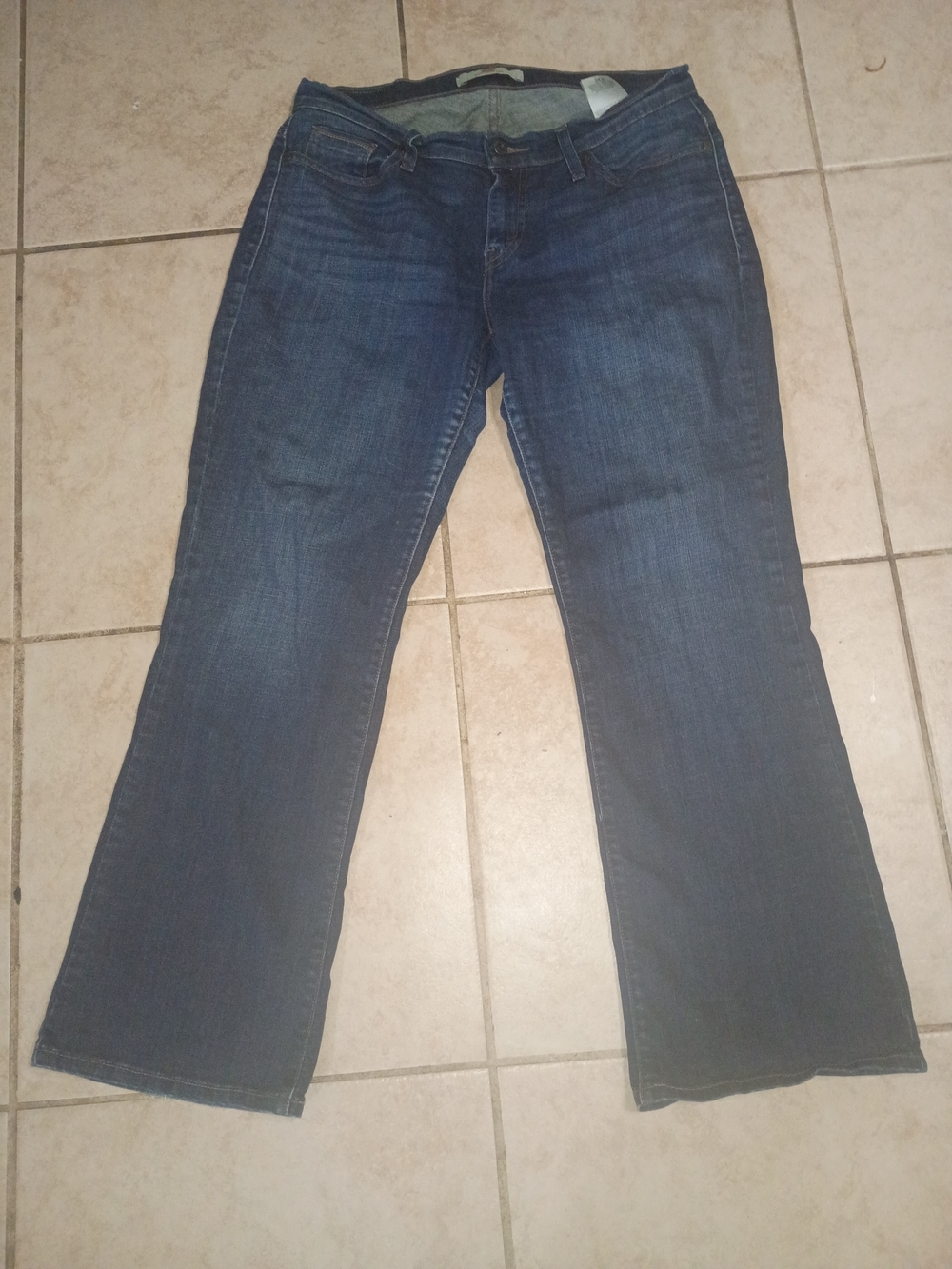 Levi's Classic Dark Blue Women's Bootcut Jeans
